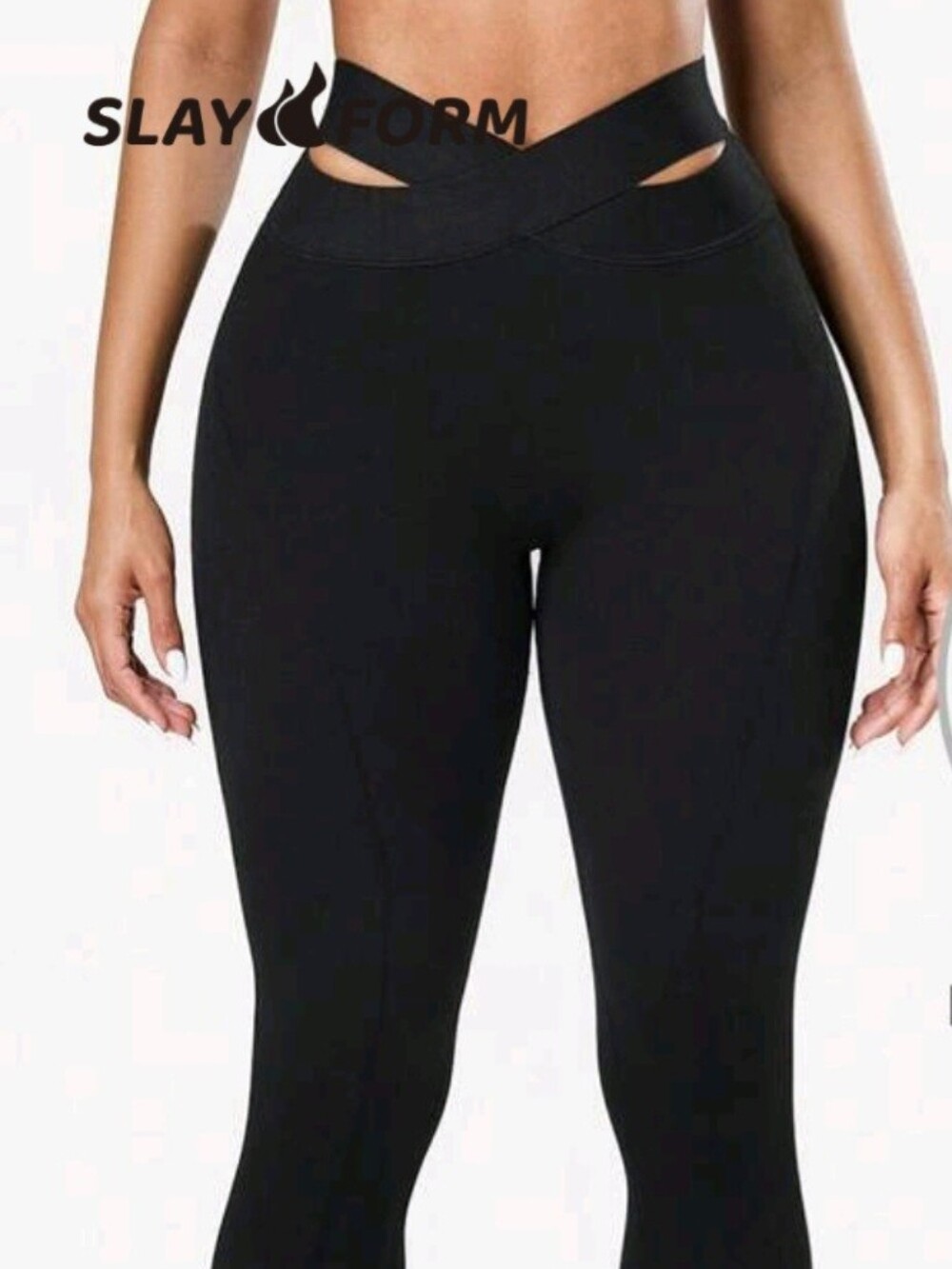Criss Cross High-Waist Sculpting Leggings for Women